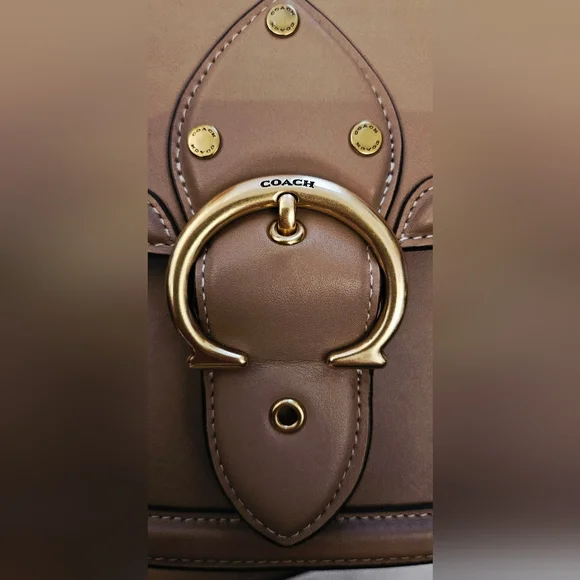 NWT Coach Beat Crossbody Bag Taupe - Picture 6 of 11